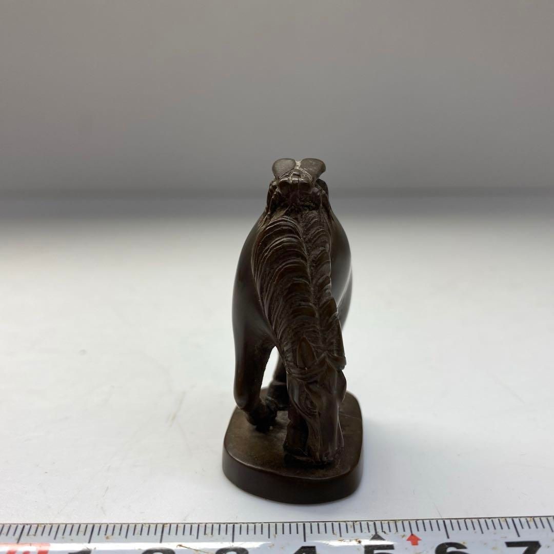 猫とバスケットの木彫 根付 骨董品 極上 和彫 猫にネズミ根付 20g