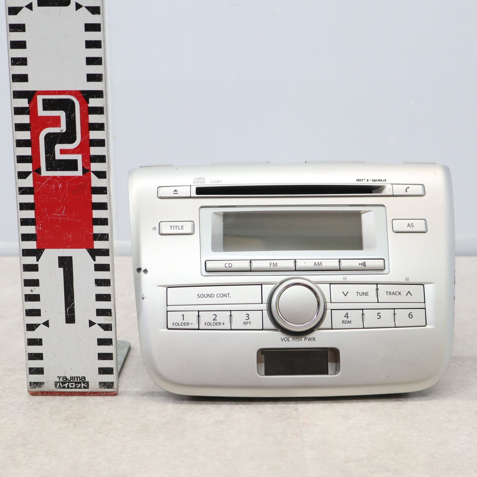 動作品/clarion/クラリオン◆スズキ純正カーナビゲーション/QY-1006、39101-81M12-AYD◆フレーム付 スズキ純正オーディオ Clarion PS-3567 - メルカリ