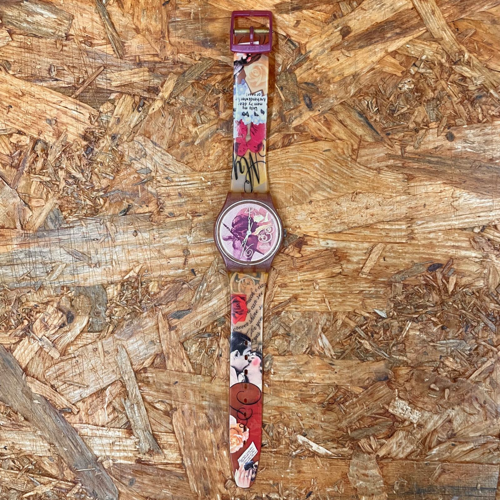 SWATCH Be My Valentine GR127 腕時計 スウォッチ バレインタイン 不動 