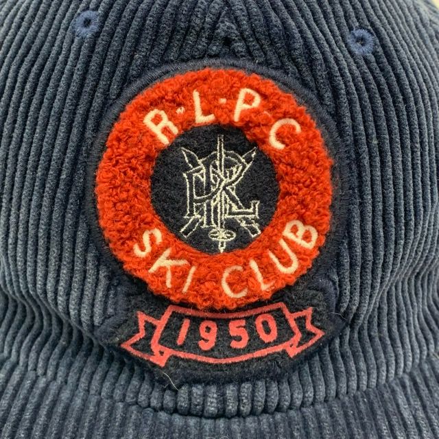 POLO RALPH LAUREN SKI CLUB コーデュロイ　キャップ 希少 POLO RALPH LAUREN POLO SKI CLUB Corduroy Cap ONE SIZE ポロ