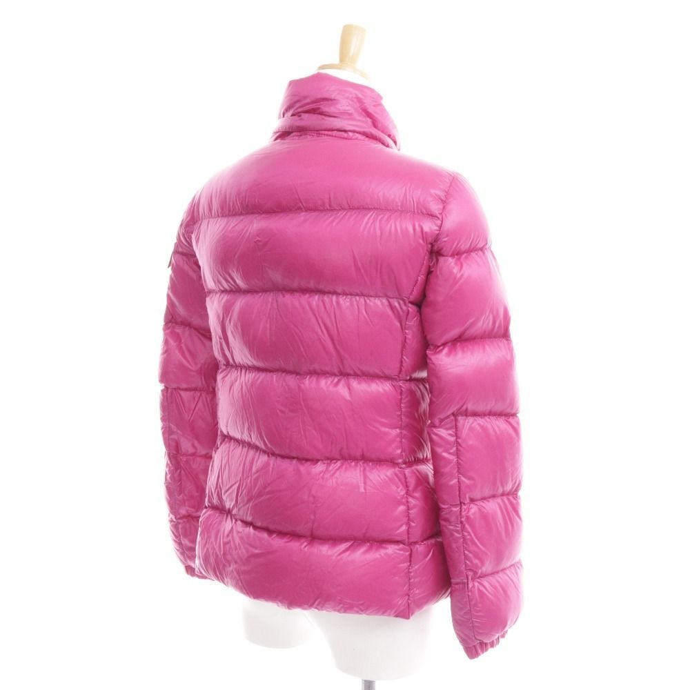 MONCLER モンクレール レディース　ダウンジャケット　ワッペン ピンク □ モンクレール ダウンジャケット アウター ドゥドゥン
