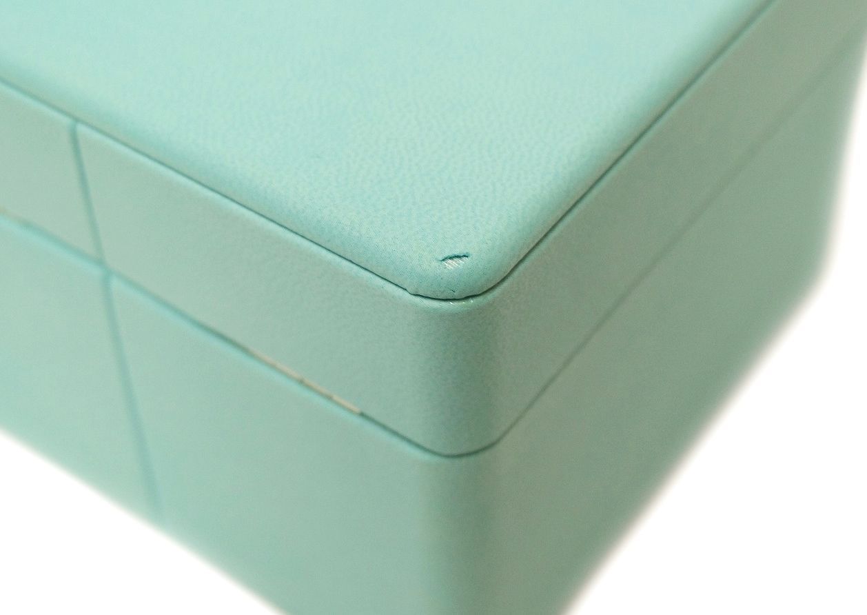 ティファニー ブレスレット バングル ケース 大 ブルー BOX
