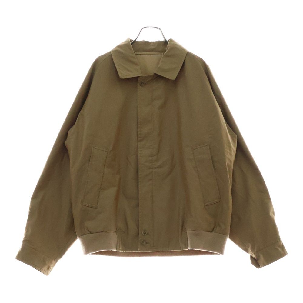 A.PRESSE アプレッセ 22AW HARRINGTON JACKET コットン ハリントンジャケット ブルゾン ブラウン 22AAP-01-08H