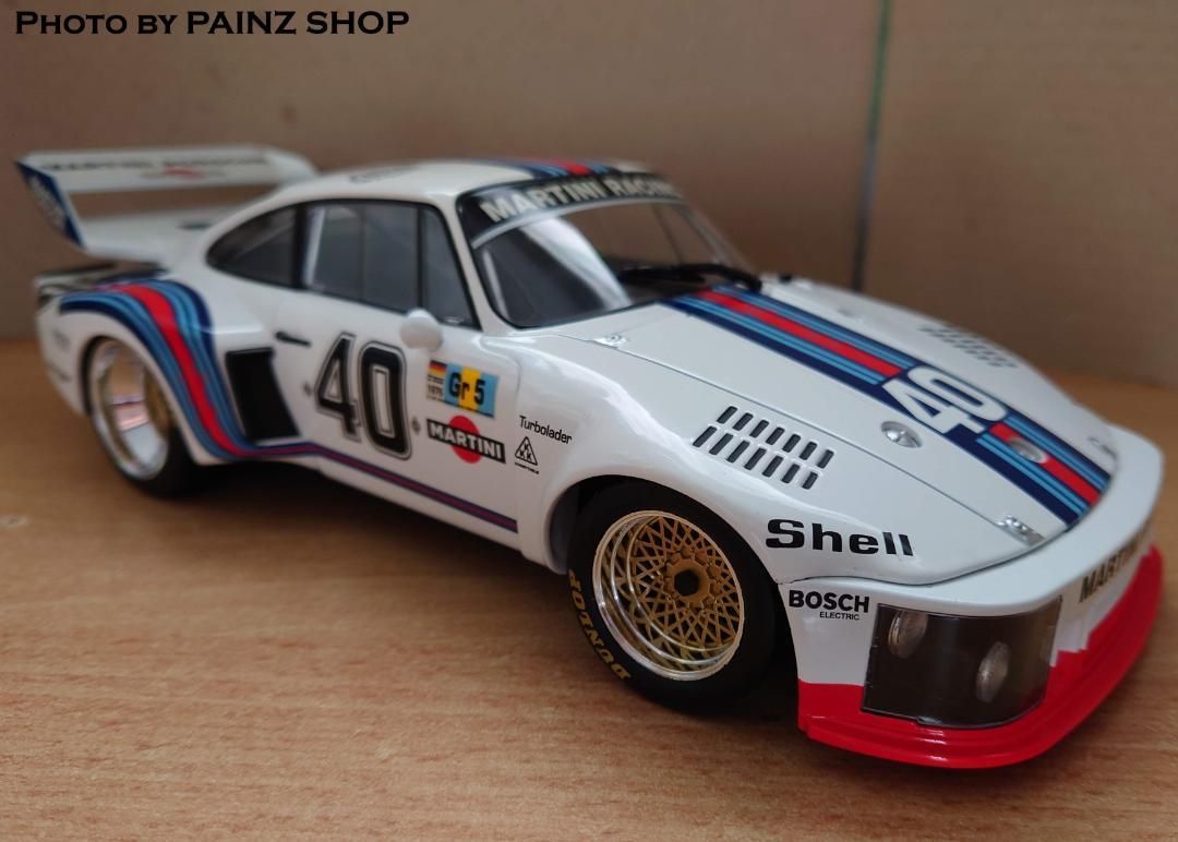 1/18ポルシェ935 フラットノーズ 1976ルマン24h マルテイニ