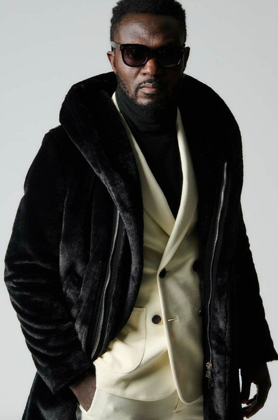 未使用】1PIU1UGUALE3 ラップスナップコート サイズ6