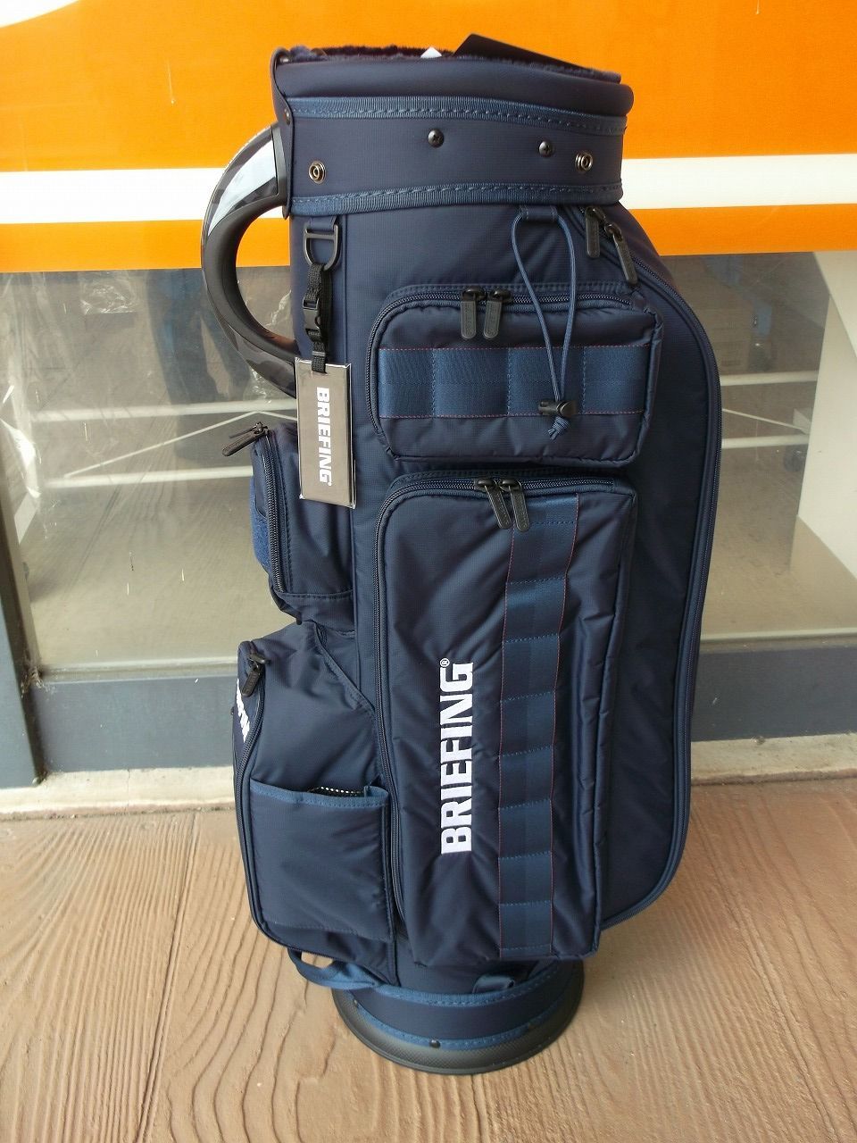 新品 BRIEFING CR-6 #03 キャディバッグ 8.5型 約3.83kg