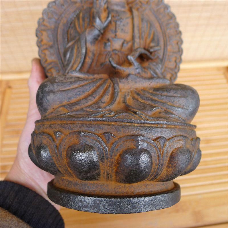 鉄器 観音仏像 装飾品 工芸品 美術品 置物 - メルカリ
