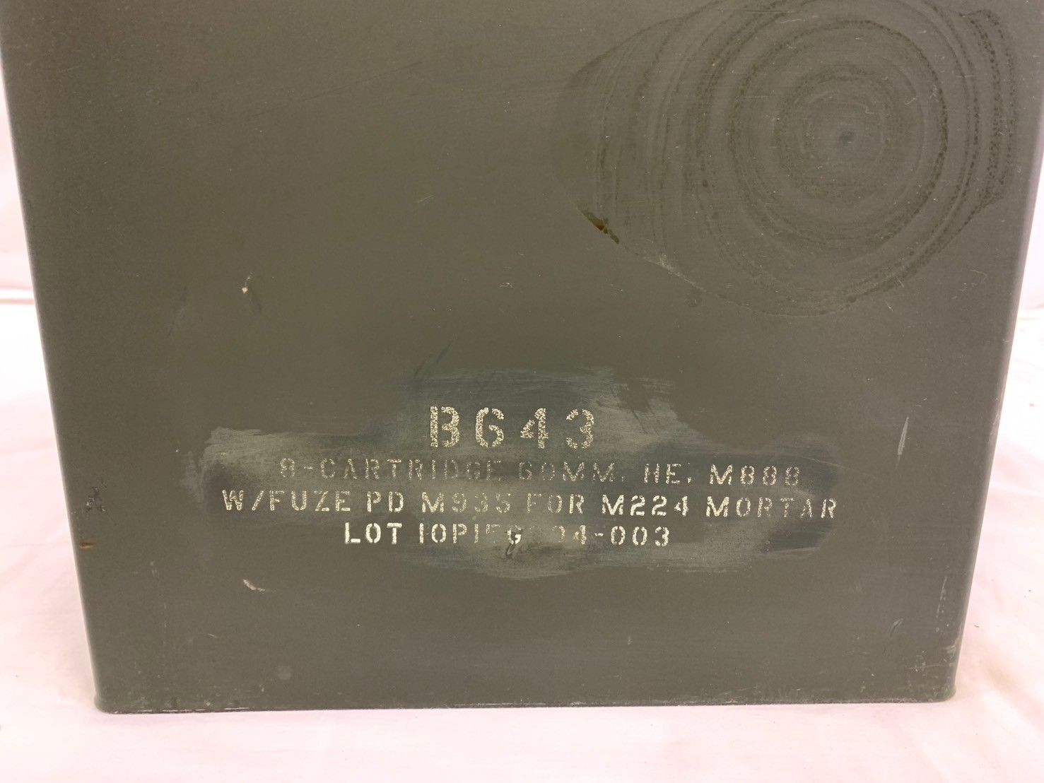 米軍放出品】アンモボックス AMMOBOX S.C.F. PA70 ミリタリー アンモ缶