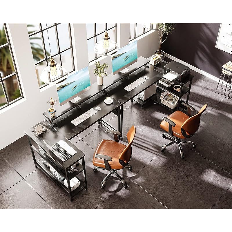 【M2389-168-120】パソコンデスク L字型　幅120cm コンセント付 M2389-168-120】パソコンデスク L字型 幅120cm コンセント付