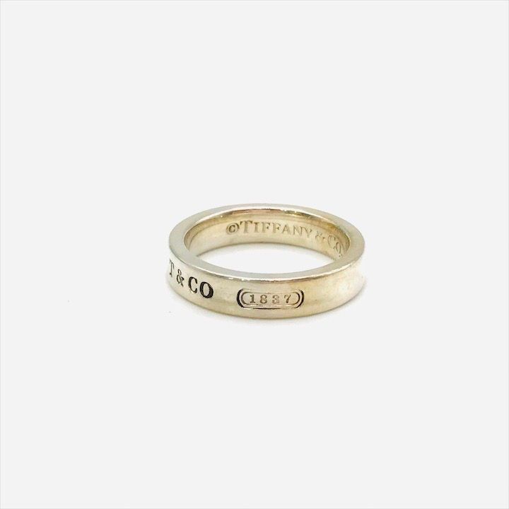 美品 TIFFANY＆Co ティファニー ナロー 1837 SV925 シルバー925