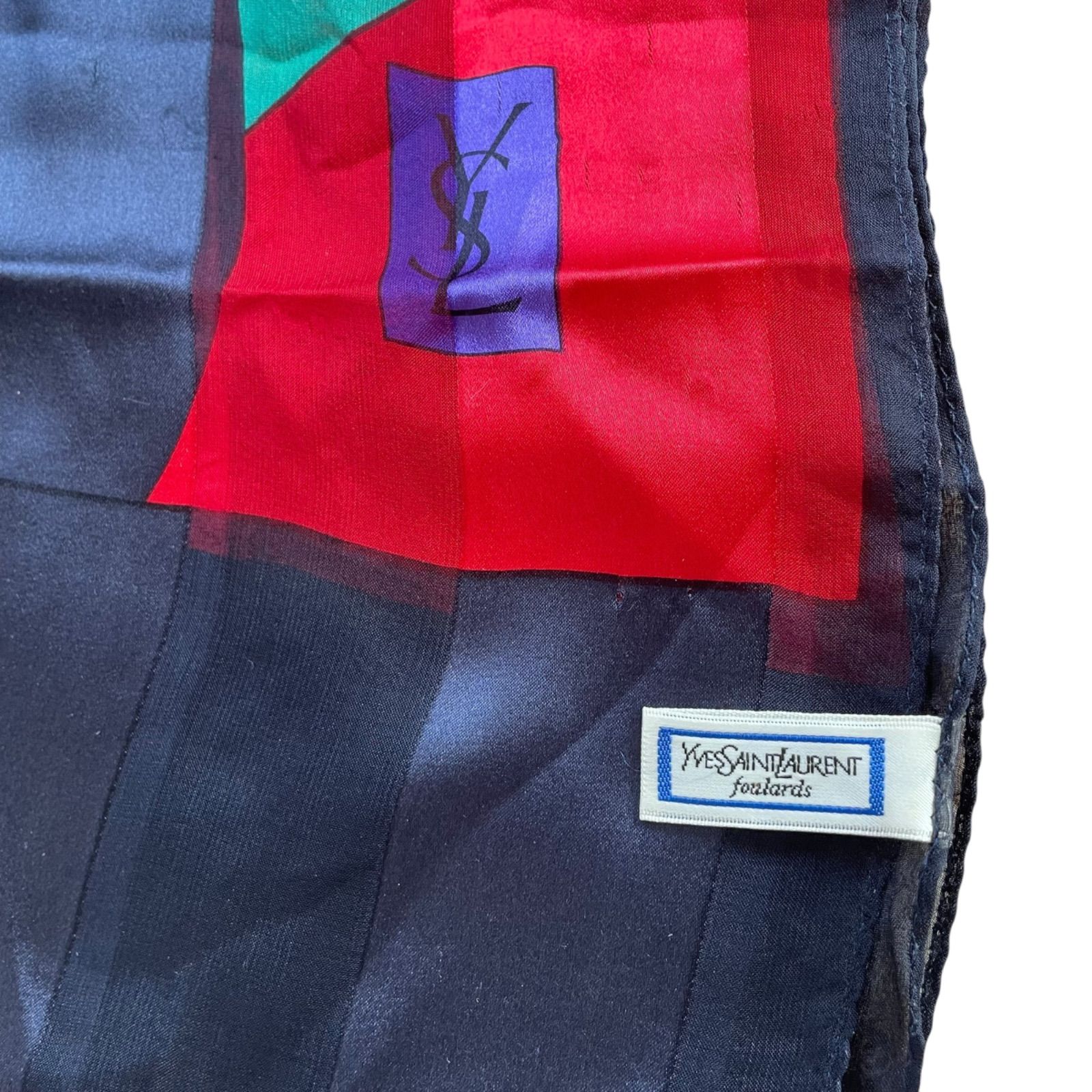 イブサンローランYSLスカーフ foulards YSL スカーフ ストール 7点セット まとめ売り 総柄