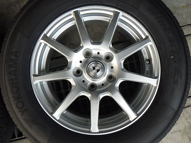 2312-659 weds G.Mach アルミホイール＆ラジアルタイヤ 205 65R15 ４本セット