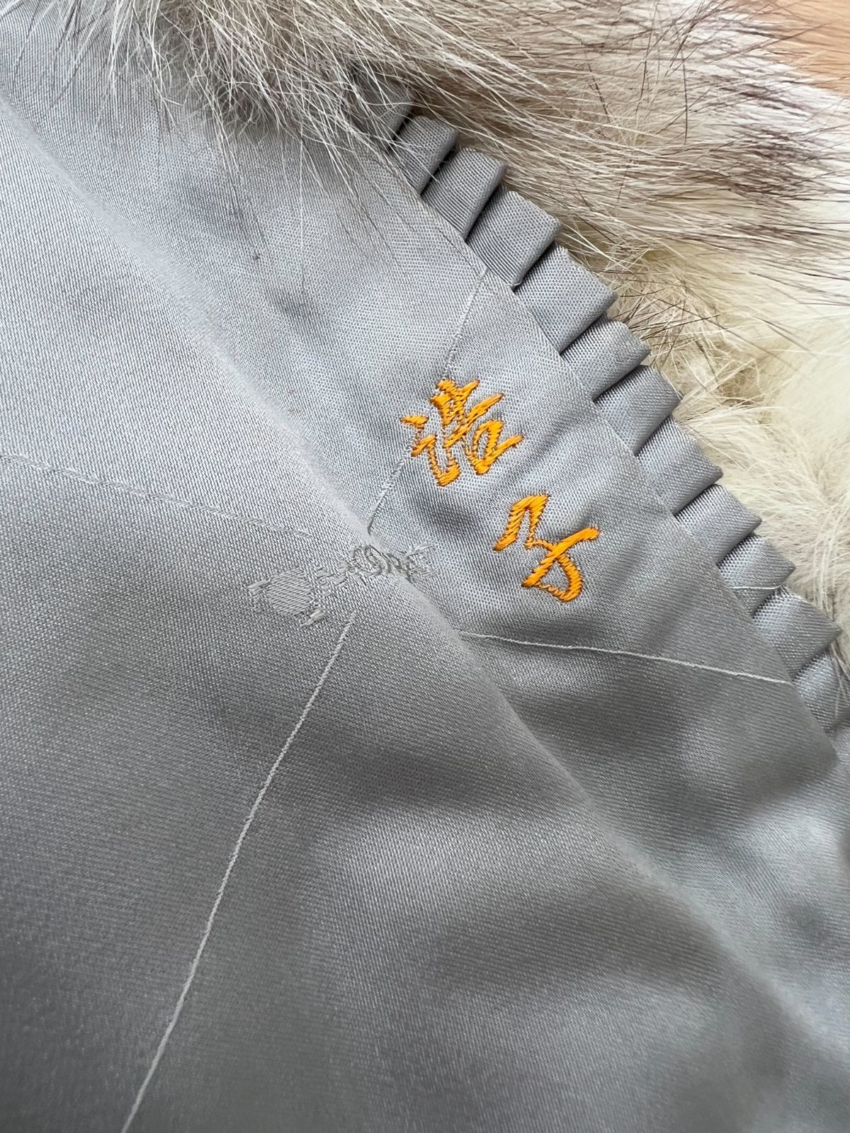 シルバーフォックス 毛皮のコートFURFLASHムーンバット