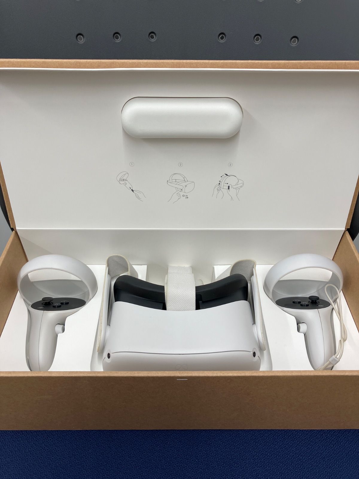 動作 済み 128GB Meta Quest2 本体 - コントローラー メタクエスト2