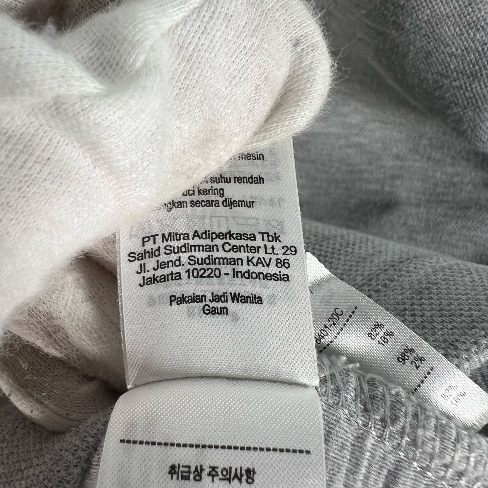 LACOSTE ラコステ ブランドロゴ 秋冬 AW スウェット コットン/ポリエステル グレー ユニセックス 36【古着】【中古】 中古・古着通販】LACOSTE (ラコステ) LACOSTE スウェット グレー