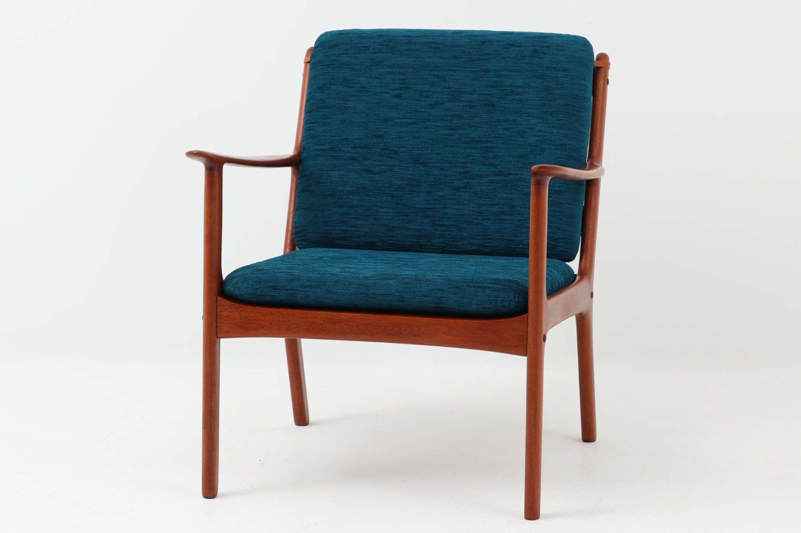 Ole Wanscher(オーレ・ヴァンシャー)　PJ112　シングルソファ　マホガニー材　デンマーク製　北欧家具ビンテージ/DK7001