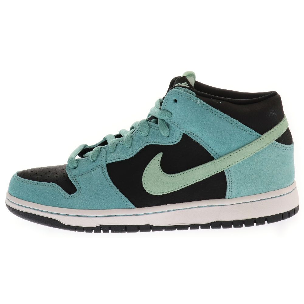 NIKE SB (ナイキエスビー) DUNK MID PRO SEA CRYSTAL BLACK/MEDIUM MINT-SEA CRYSTAL  ダンクミッドプロ スウェード ミッドカットスニーカー 314383-033 US9.5/27.5cm - メルカリ