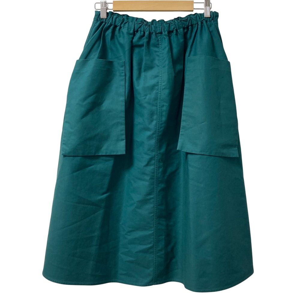 Sofie D hoore Drawer ソフィードール ドゥロワー別注 カーゴ ロングスカート 36 グリーン レディース 古着