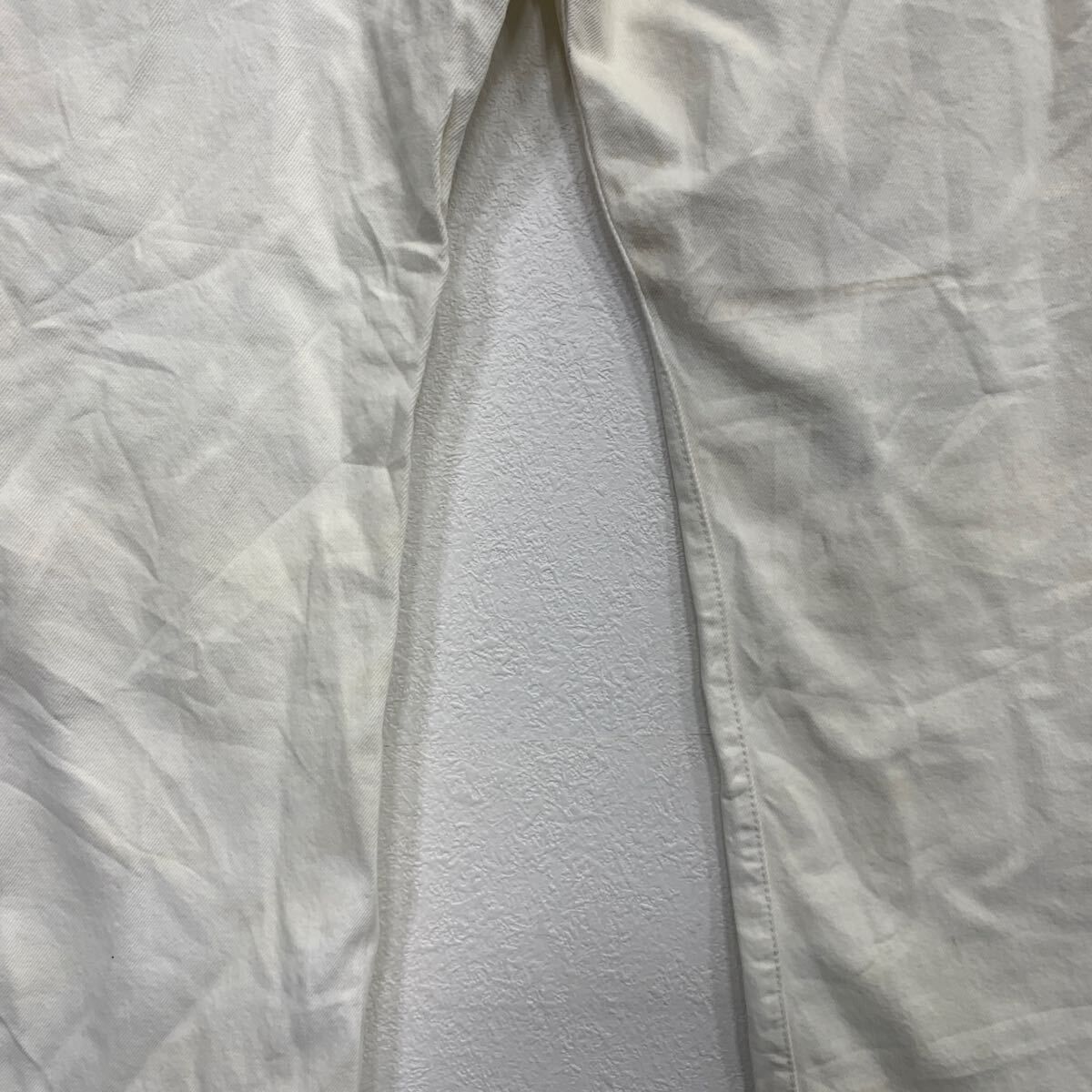 90's Levi's 501 デニム USA製 ホワイトデニム W31L34 Levi\u0027s 501 デニムパンツ W34 ホワイト リーバイス ボタンフライ