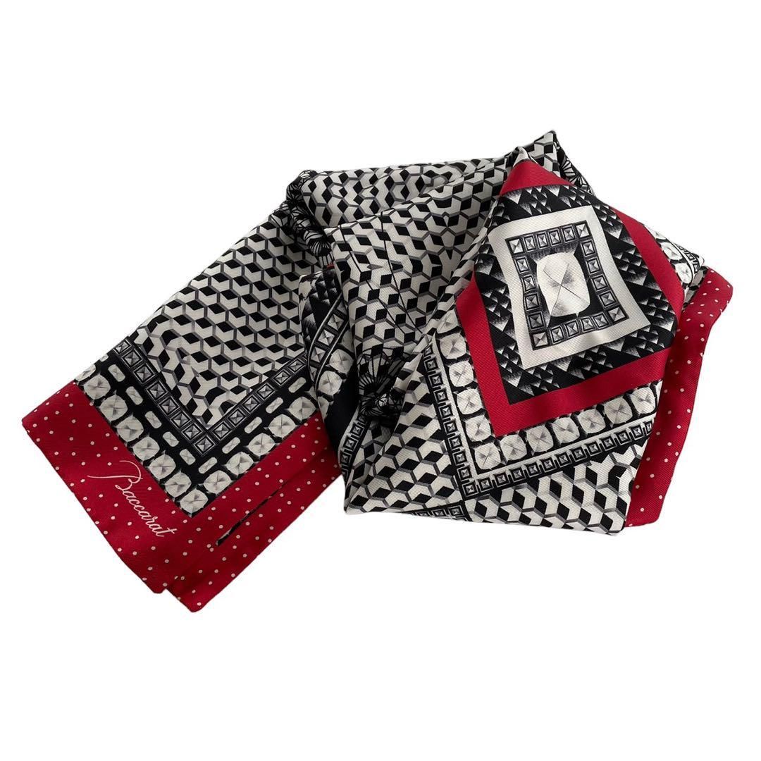 Baccarat バカラ ルクソー スカーフ ショール ストール良品