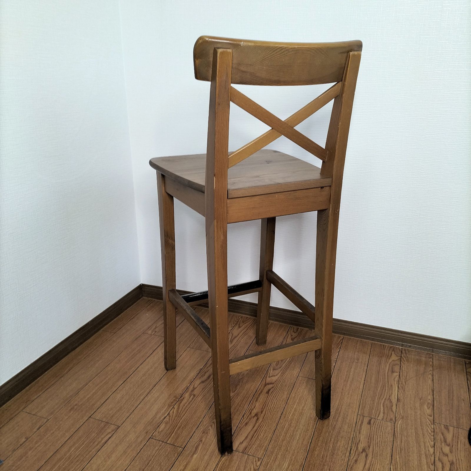 イケア IKEA イケア INGOLF インゴルフ キッズチェア 無垢材