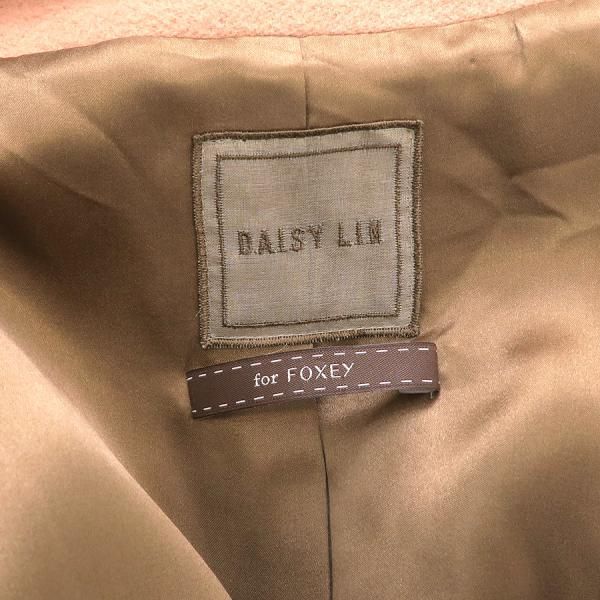 DAISY LIN For FOXEY カシミヤコート　ヌートリアファー　ピンク Daisy Lin for FOXEY コート ピンク 40 レディース - メルカリ