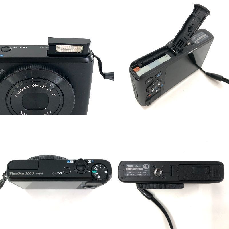 Wi-Fi機能◎Canon デジカメ PowerShot S200 コンデジ 【公式通販】