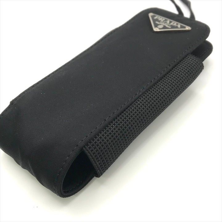 美品 PRADA プラダ ナイロン 三角ロゴ 携帯 スマホ IQOS タバコ