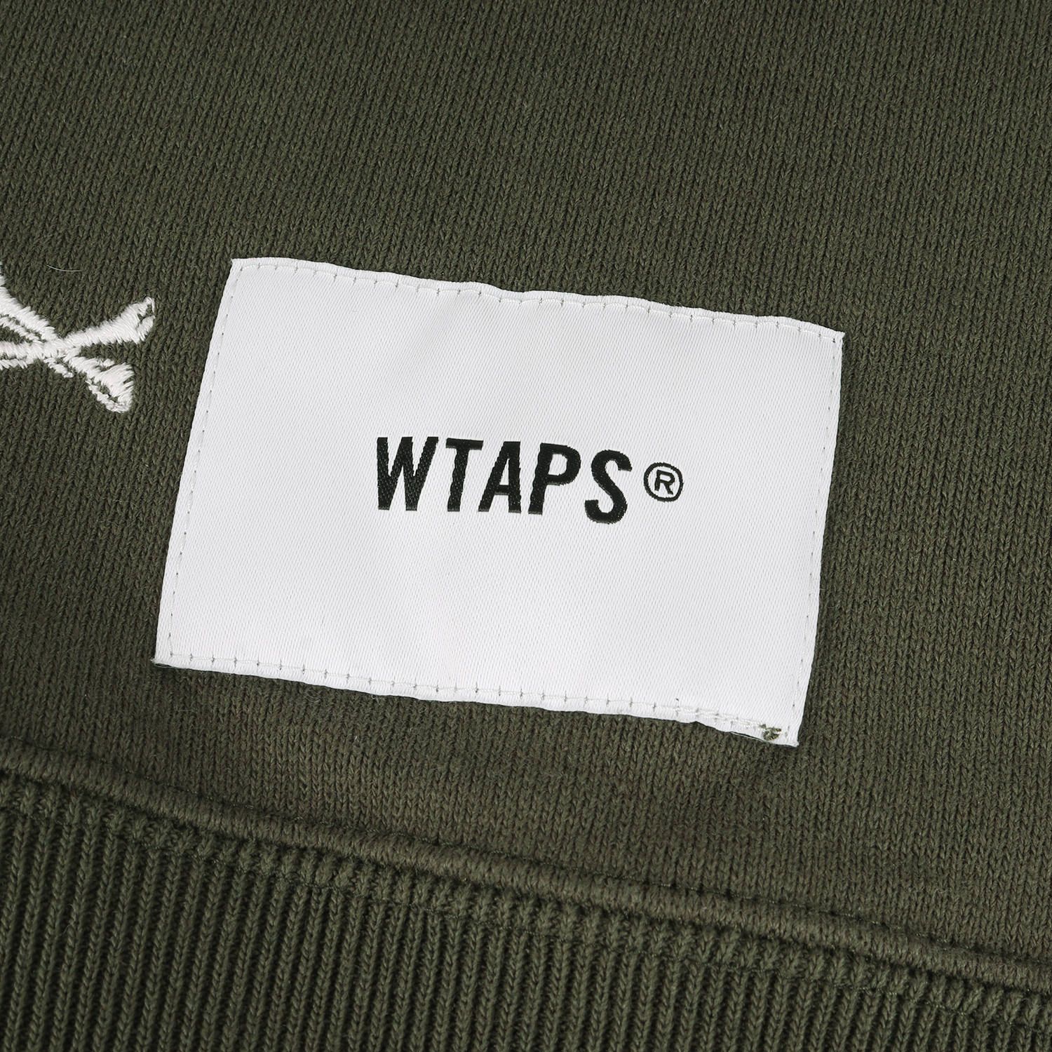 美品 WTAPS ダブルタップス スウェット サイズ:XL 22AW クロスボーン柄 クルーネック スウェットシャツ ACNE / SWEATER /  CTPL. TEXTILE オリーブドラブ トップス トレーナー【メンズ】 - メルカリ