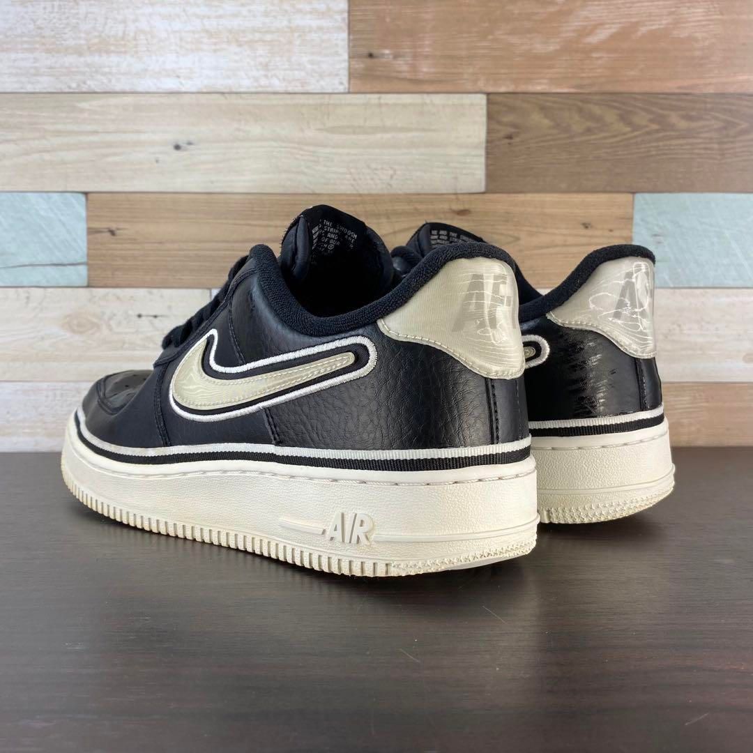 レア 希少 NIKE AIR FORCE 1 07 LV8 SPORT NBA BLACK WIHTE エア 