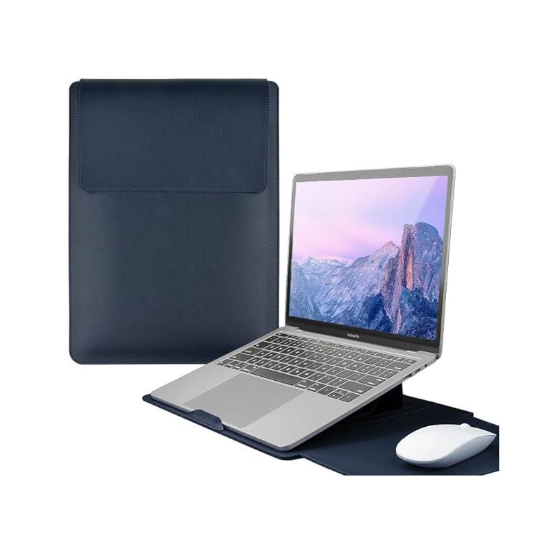 【新着商品】【 スタンド付き 】 ノートパソコン ケース スタンド PCケース (navy) 0