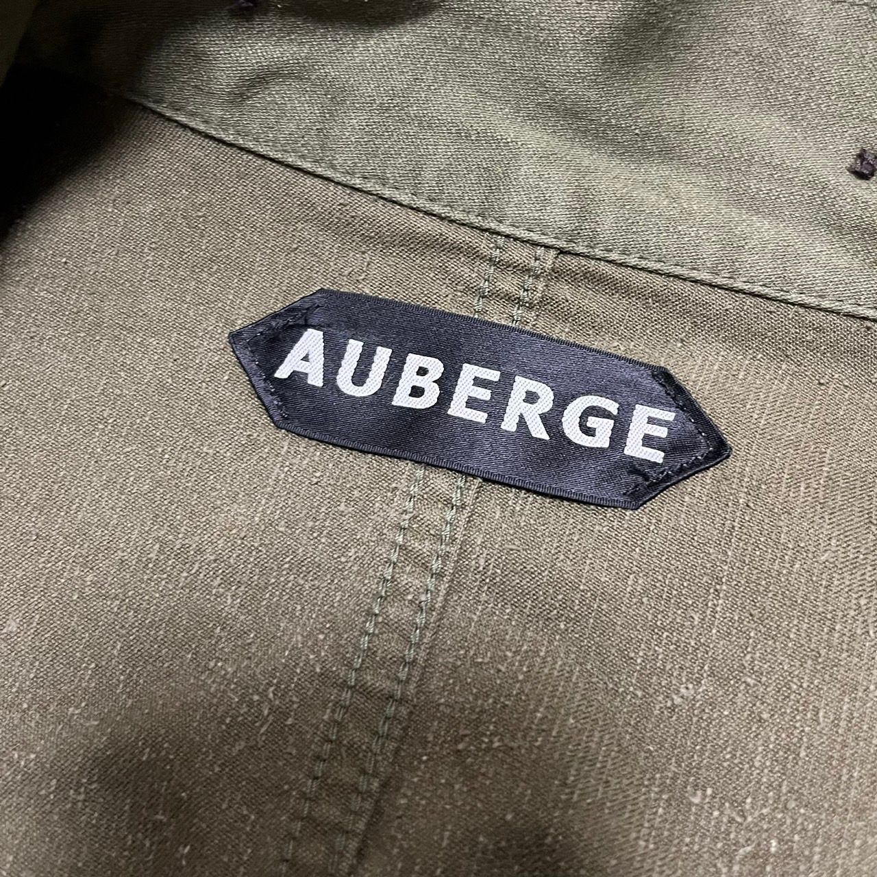 AUBERGE オーベルジュ 23SS ORLEANS シルクコットンミリタリー