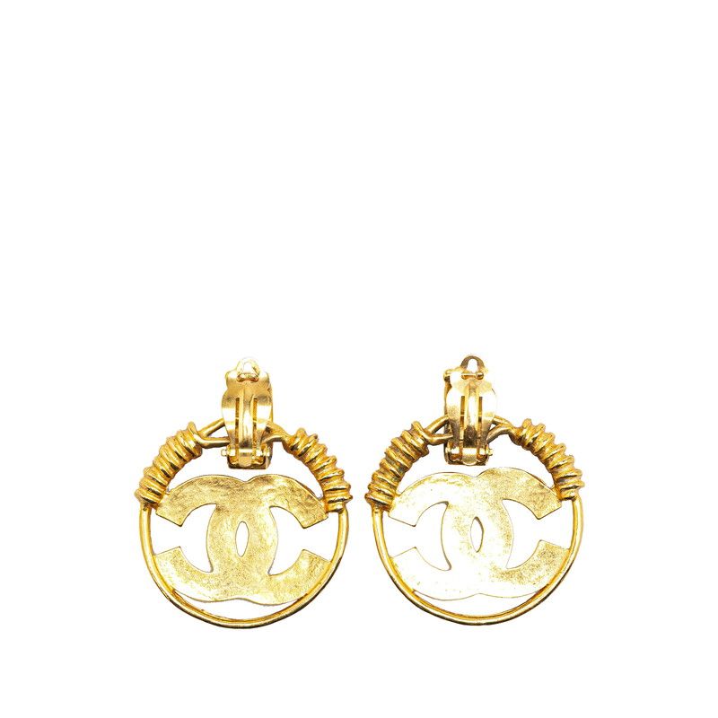 シャネル ヴィンテージ ココマーク スイング ゴールド メッキ  