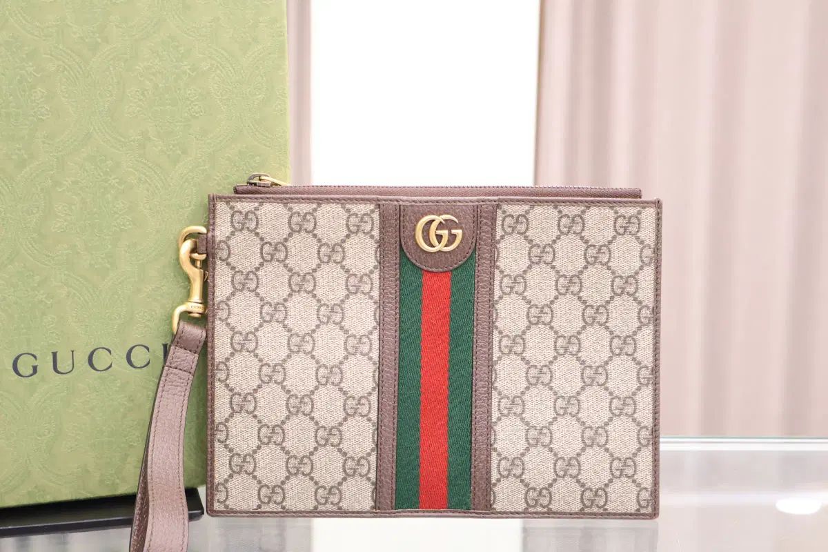 GUCCI グッチ オフィディア ウェブ クラッチ 672989