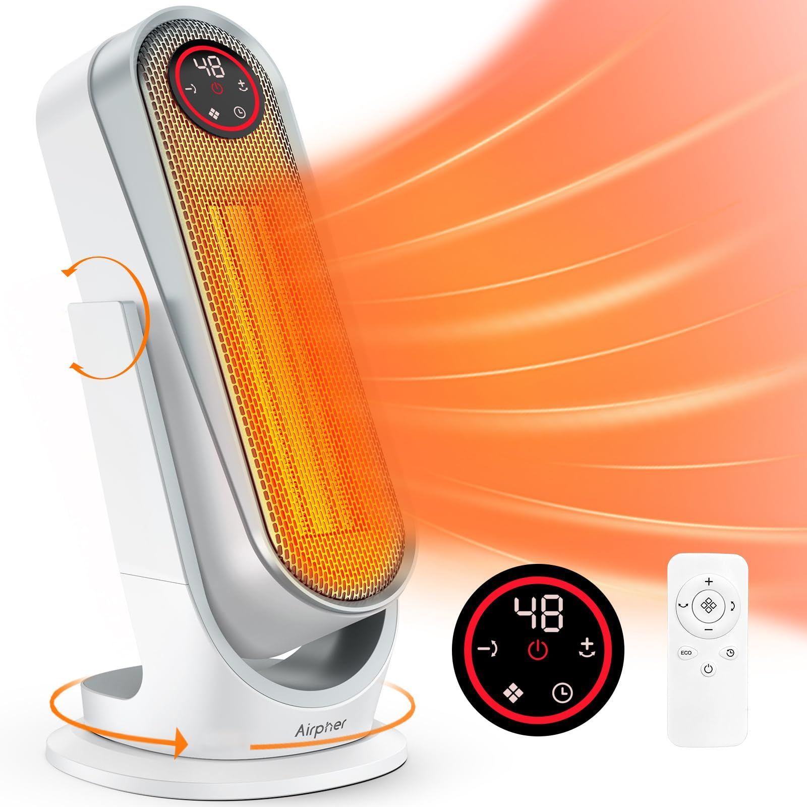 セラミックヒーター 速暖ヒーター【a2秒瞬間加熱 ECO省エネ セラミックヒーター 速暖ヒーターa【2秒瞬間加熱 ECO省エネ 冷暖兼用