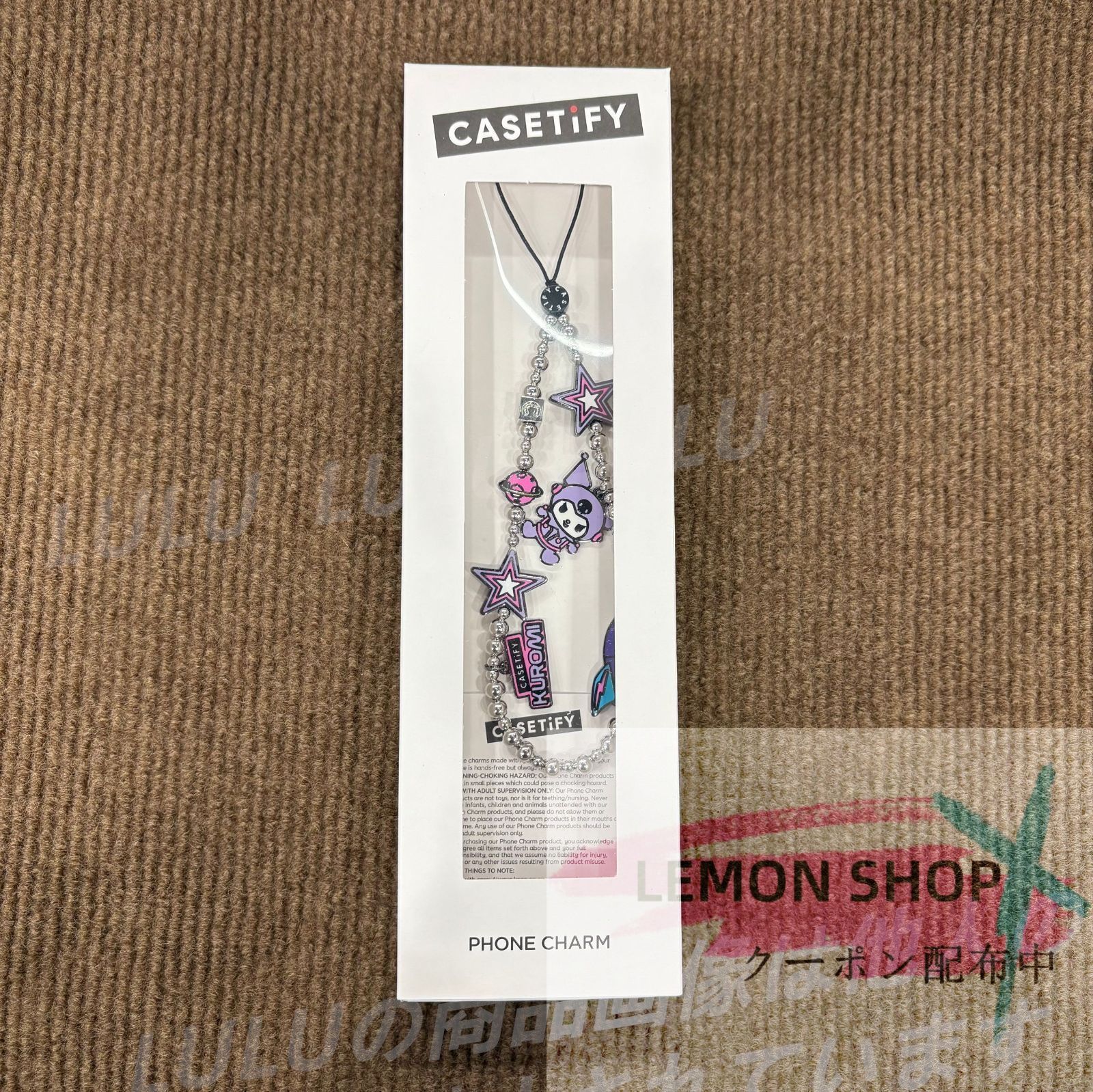 新品 CASETiFY クロミ スマホストラップ kuromi 限定アイテム
