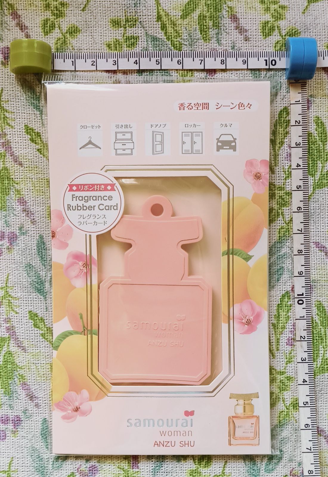 【新品未使用】Samourai woman 12 セットサムライウーマン/フレグランス/ラバーカード/芳香剤/あんず
