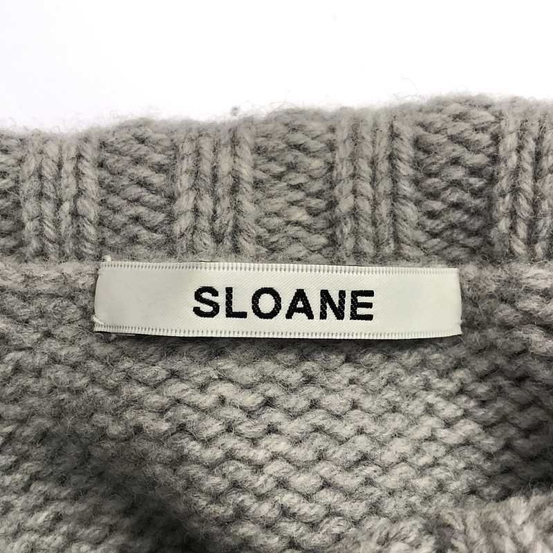 SLOANE / スローン | 3G ジーロンラム×カシミヤ ドロップショルダー