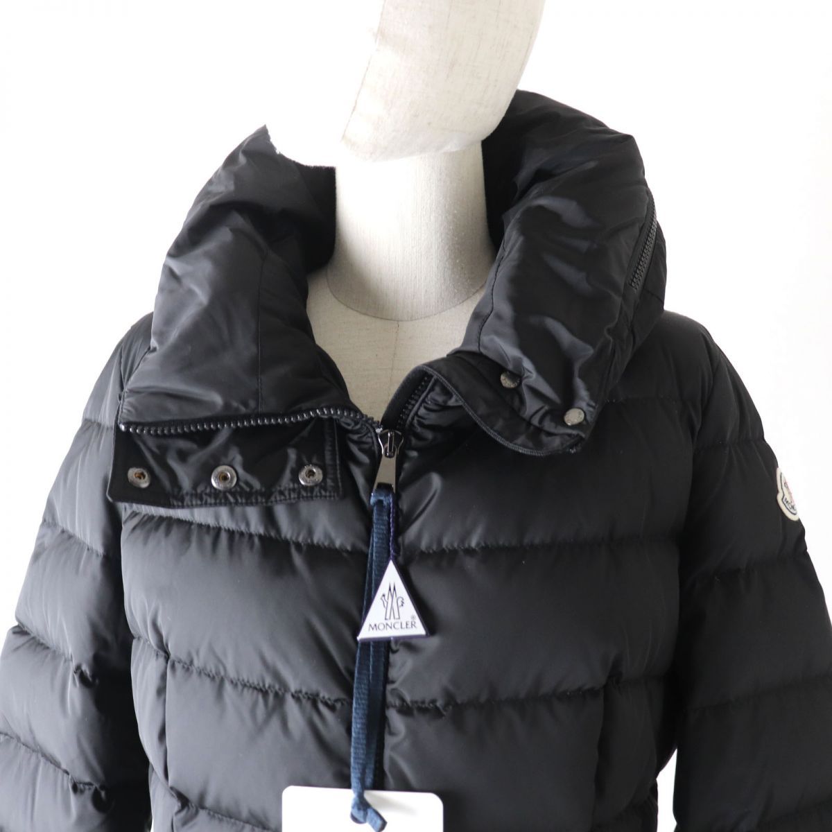 美品★モンクレール・FLAMMETTE ワッペン フード付 ダウンコート(1) MONCLER 美品☆MONCLER モンクレール FLAMMETTE フラメッテ