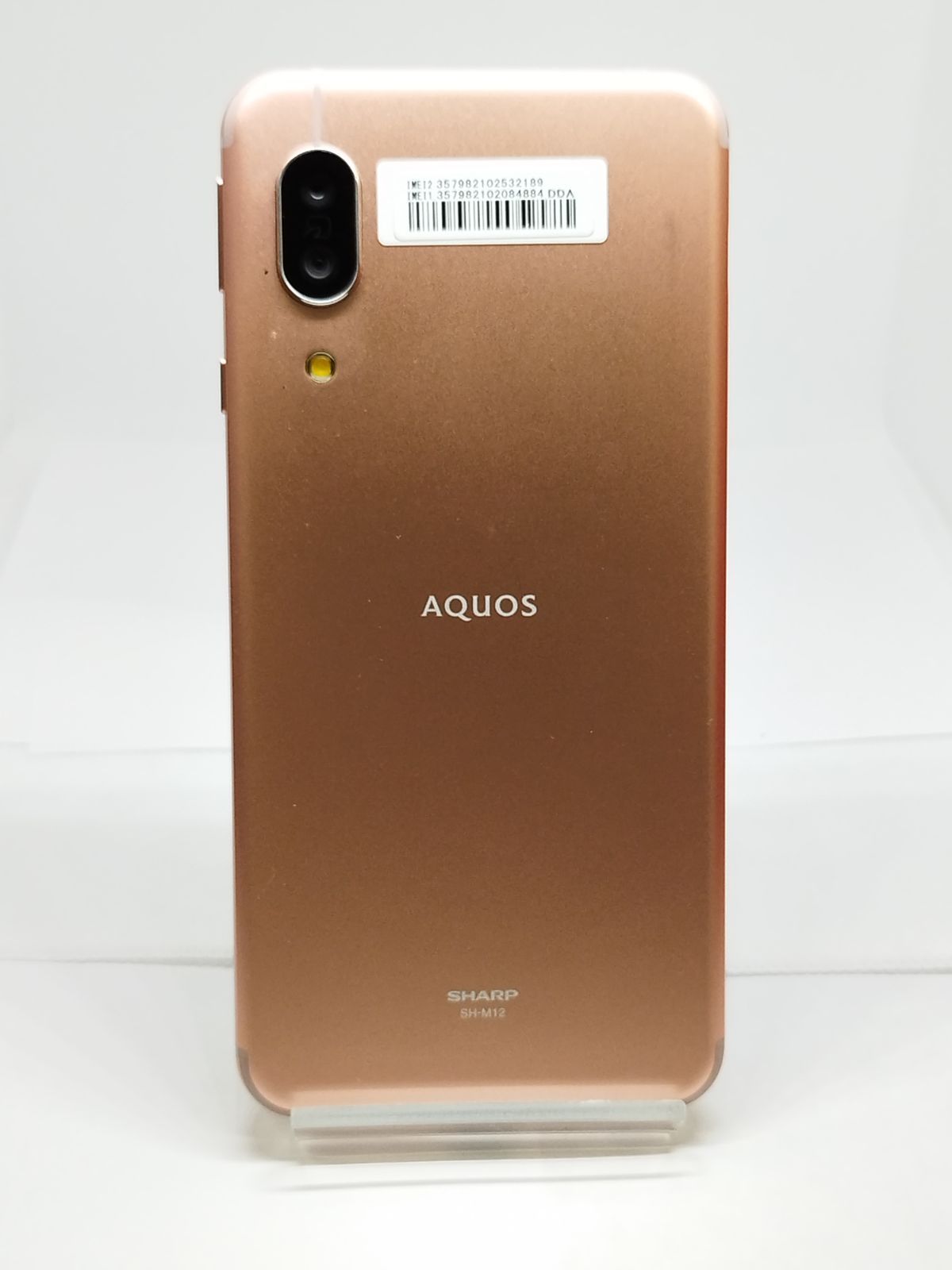 中古携帯 SHARP AQUOS SH-M12 スマートフォン本体 SHARP AQUOS