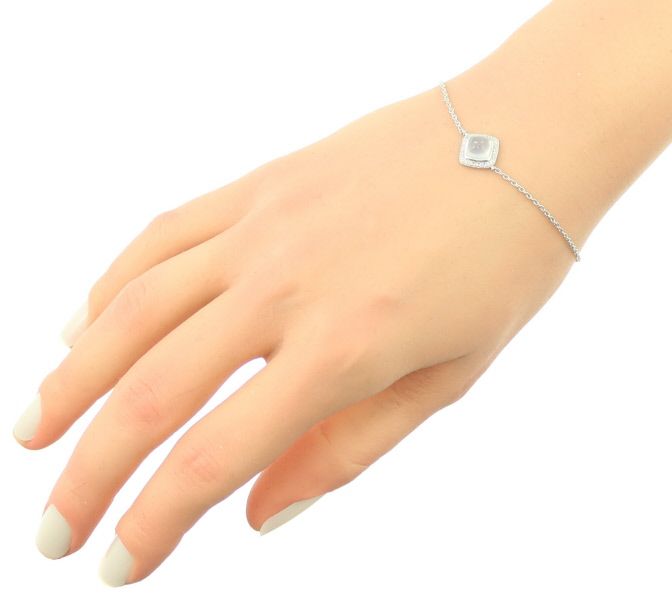 フレッド ブレスレット カルセドニー ダイヤ ダイヤモンド  