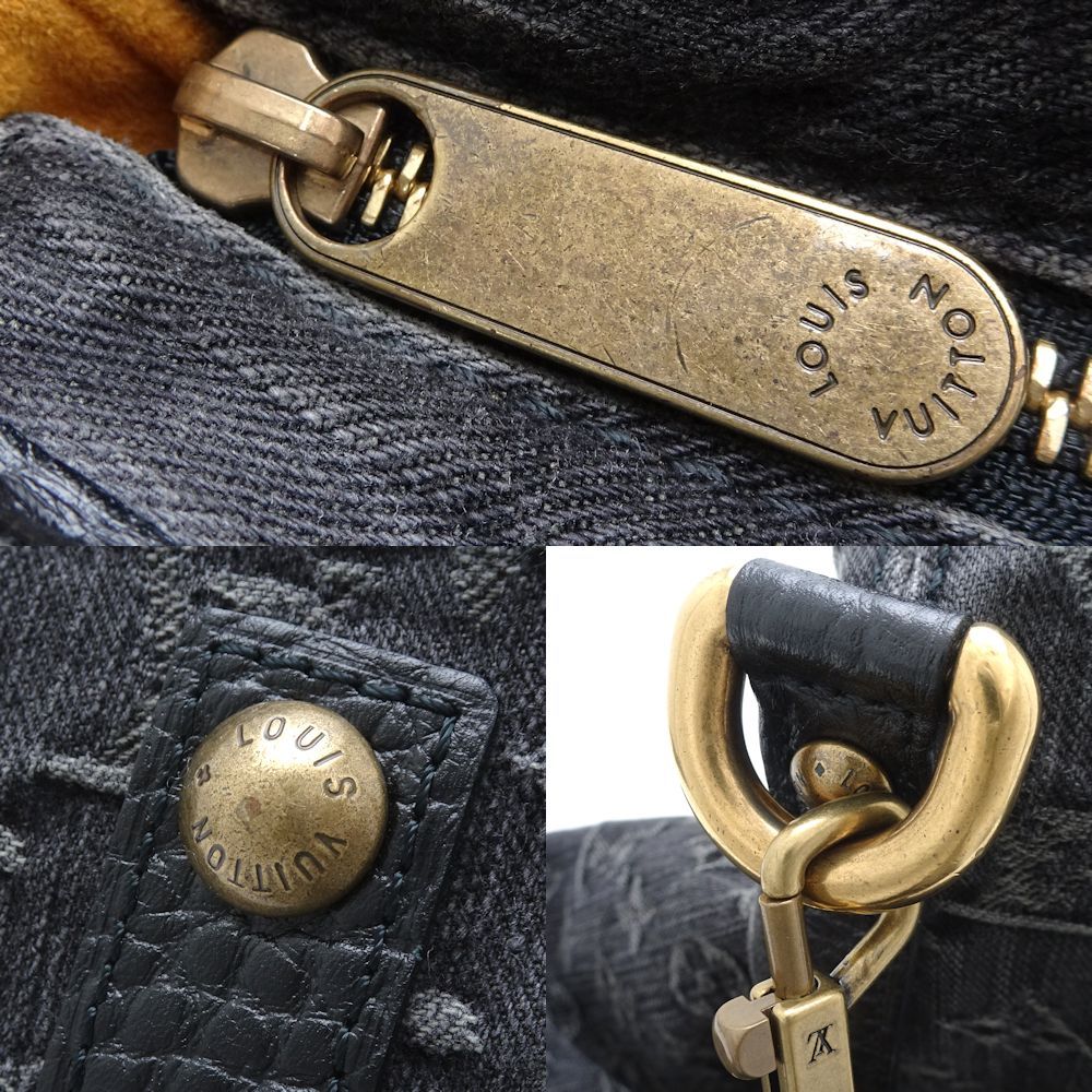 LOUIS VUITTON ルイヴィトン ネオカヴィGM M95352 2Wayバッグ モノグラム デニム ノワール/350869【中古】 - メルカリ