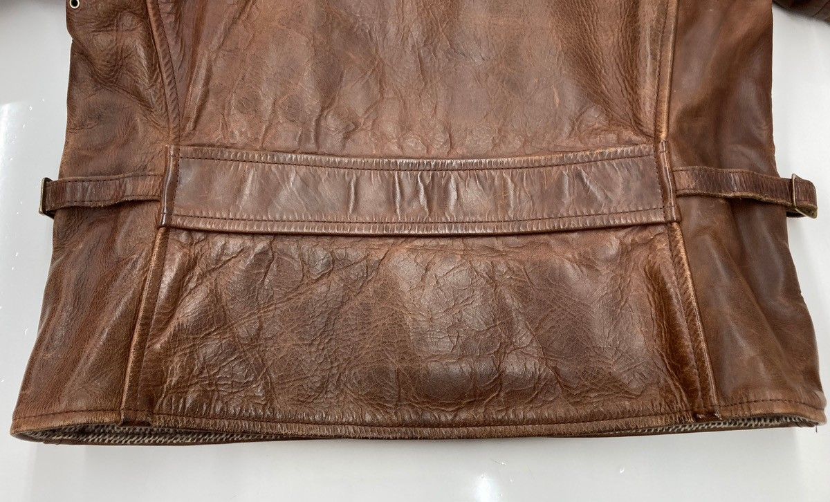 レザージャケット ステアハイド ブラウン WACKO MARIA⭐︎Mワコマリア