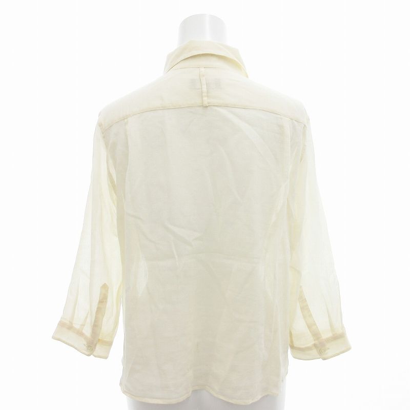 マーガレットハウエル MARGARET HOWELL シャツ ブラウス シアー