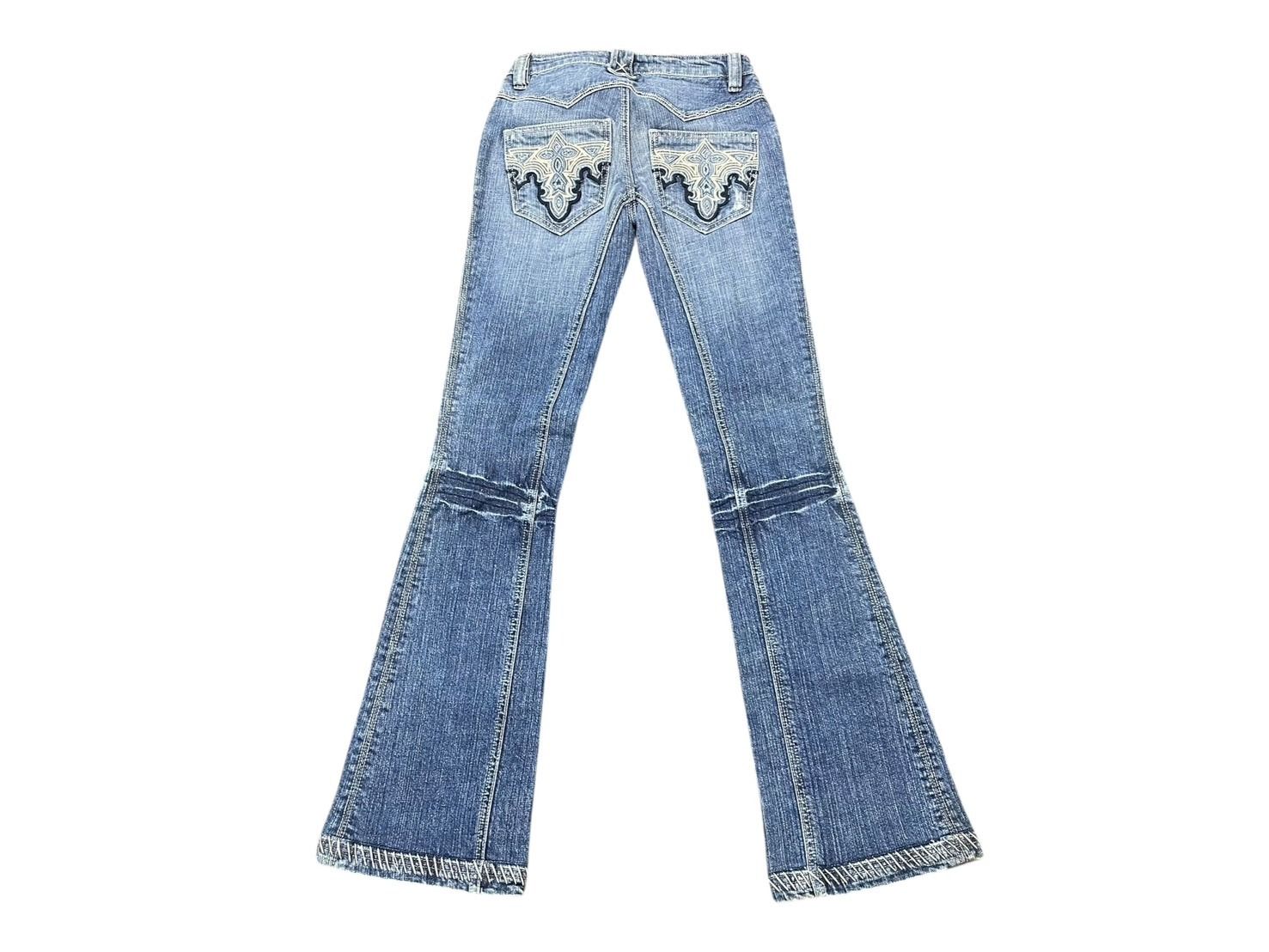 ANTIK DENIM アンティークデニム ジーンズ デニムパンツ フ ブーツカット サイズ25 コットン 4b007917