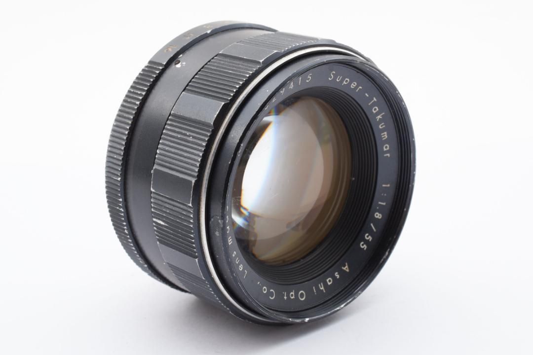 ☆前期型☆ Super Takumar 55mm F1.8 フード付 SO220 ☆前期型☆ Super Takumar 55mm F1.8 フード付 SO220 - メルカリ