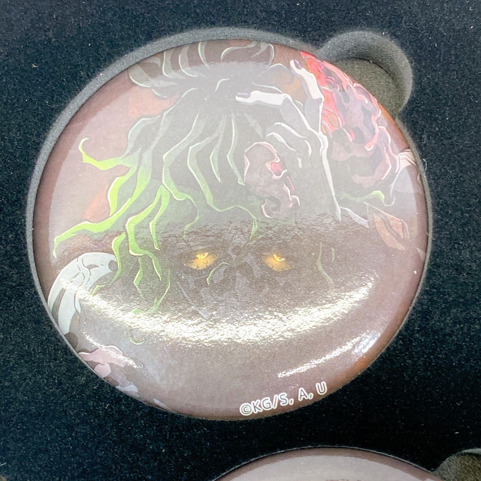 ◇ 鬼滅の刃 ワールドツアー キービジュアル 57mm 缶バッジセット 上弦