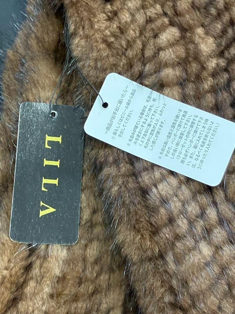 新品未使用！タグ付き 高級 ミンクマフラー ストール ショール ファー