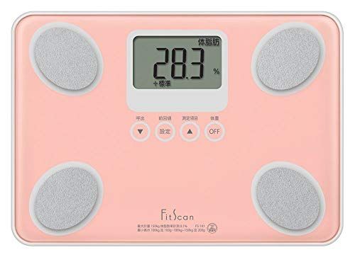 タニタ 体組成計 フィットスキャン FS-101-PK ピンク