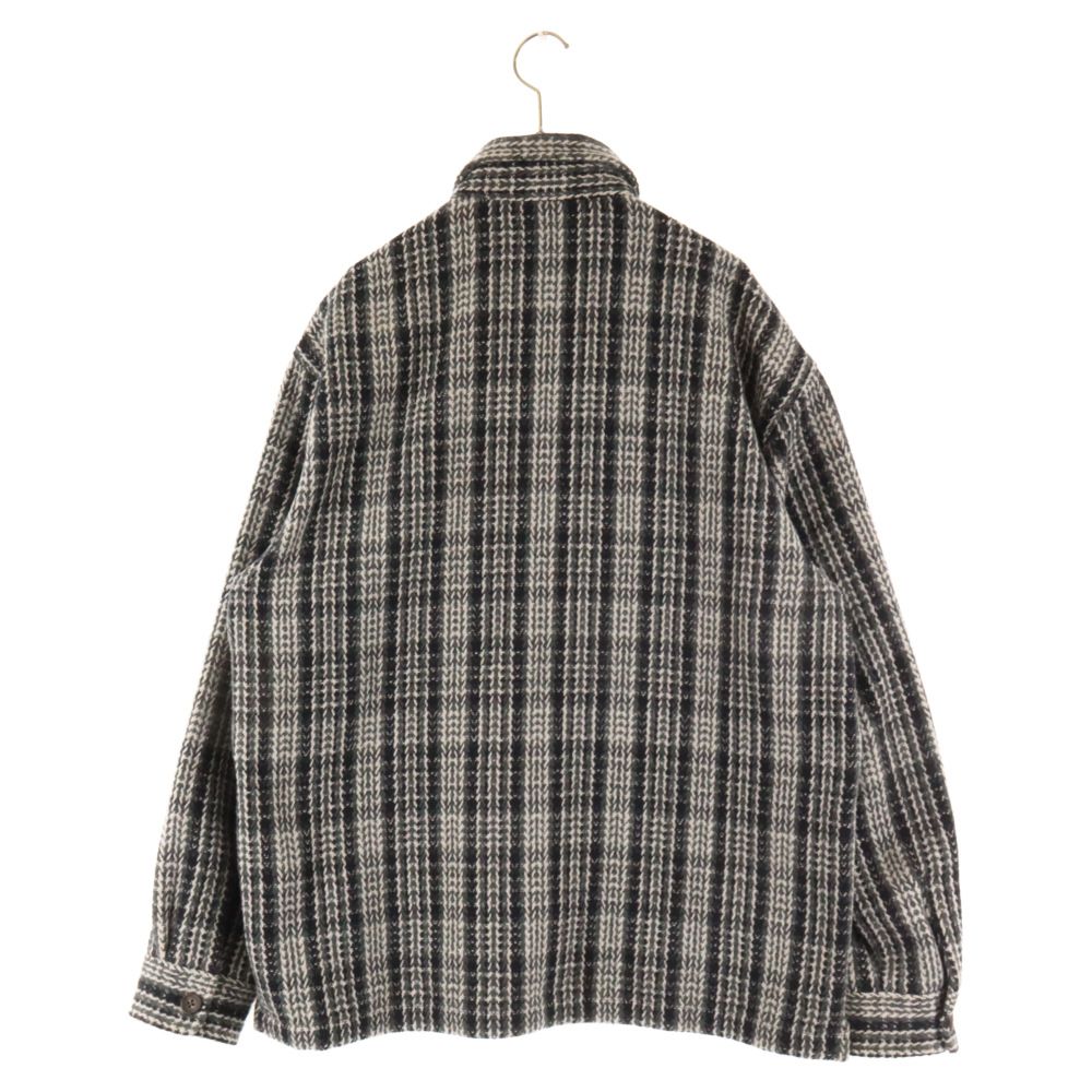SUPREMEシュプリーム22AWヘビーフランネルロングスリーブシャツ ブラック SUPREME (シュプリーム) 22AW Heavy Flannel Shirt ヘビー